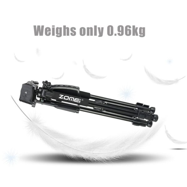 Zomei T120 Mobile & DSLR Tripod-Professional Series (Without Mobile Holder) - Image 4